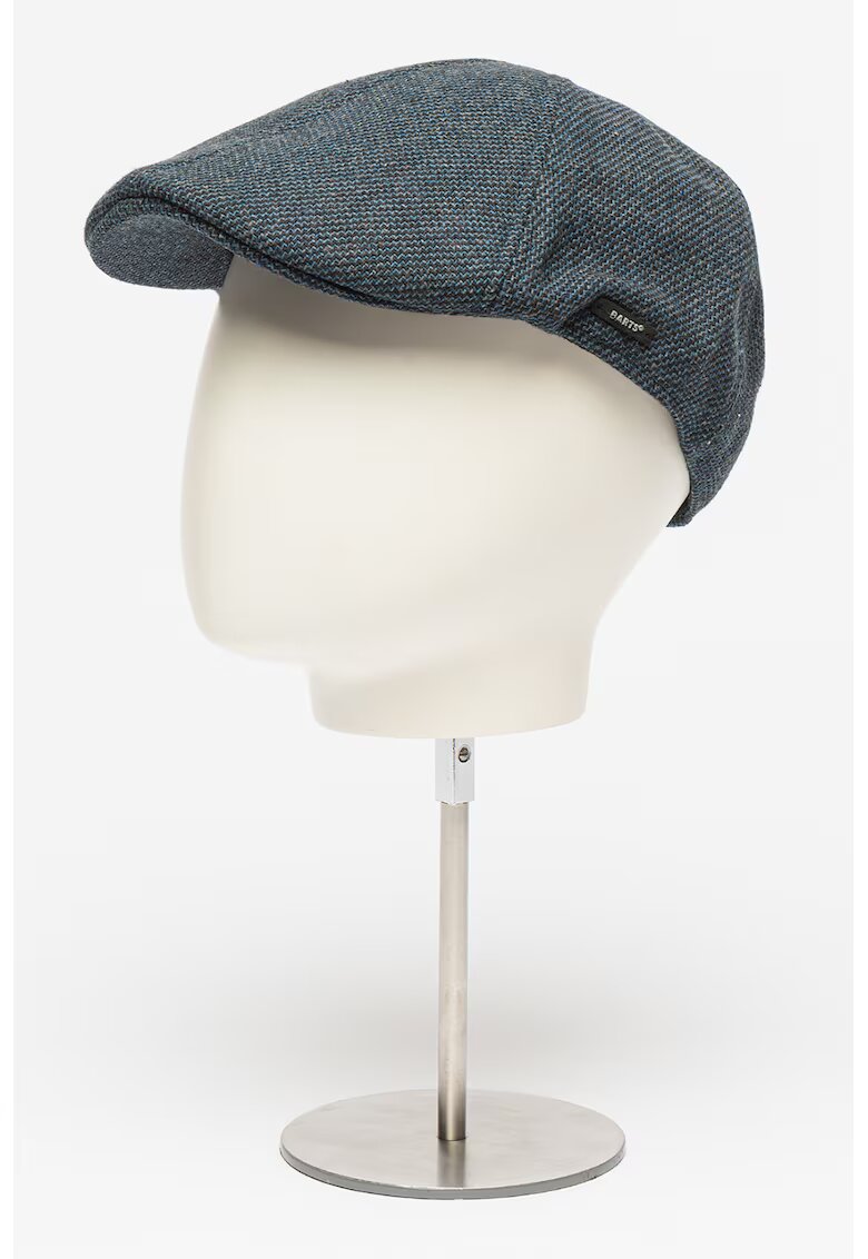 Barts Palarie baker boy cu model in carouri Mr. Mitchell - Bleumarin