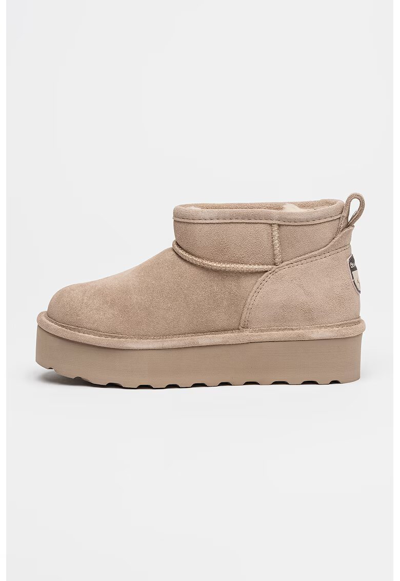 Bearpaw Ghete pull-on de piele intoarsa Retro Shorty