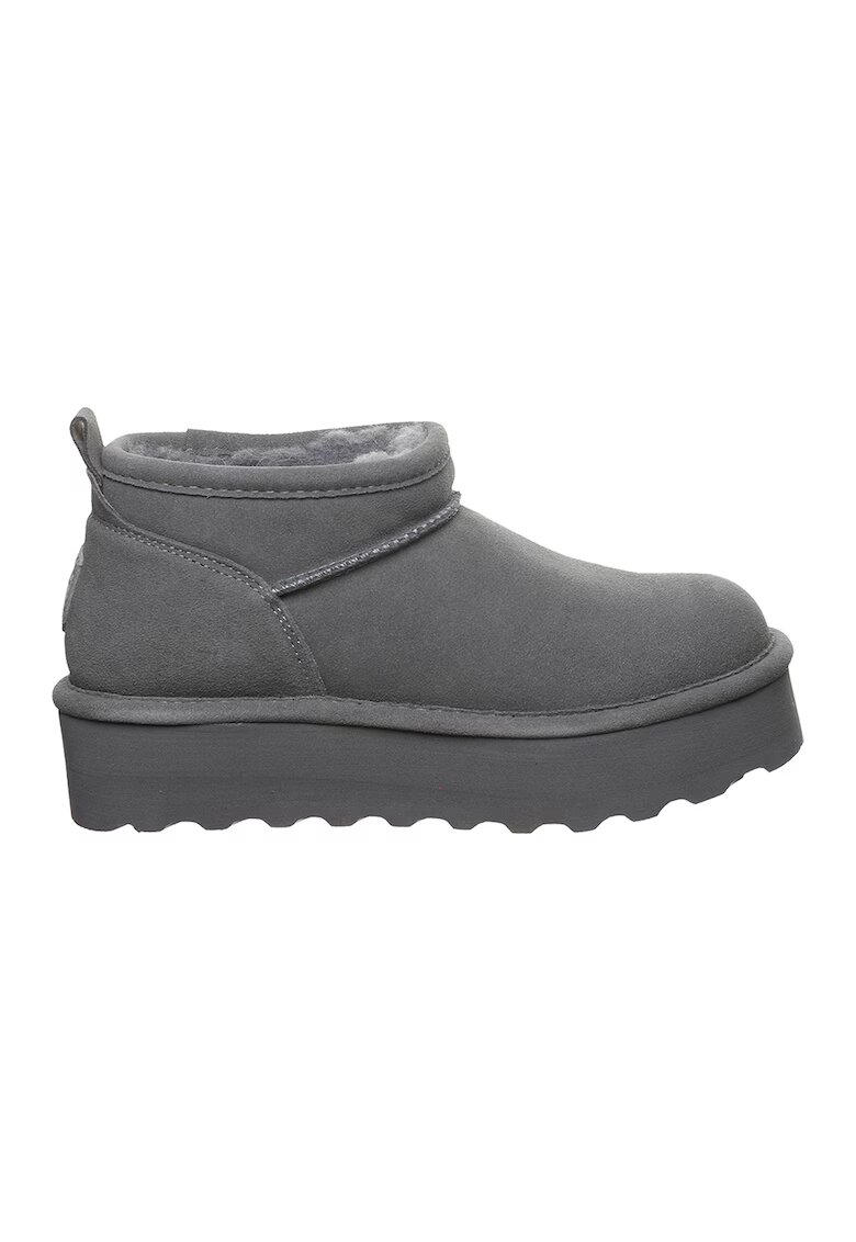 Bearpaw Ghete slip-on flatfornm Retro - Gri
