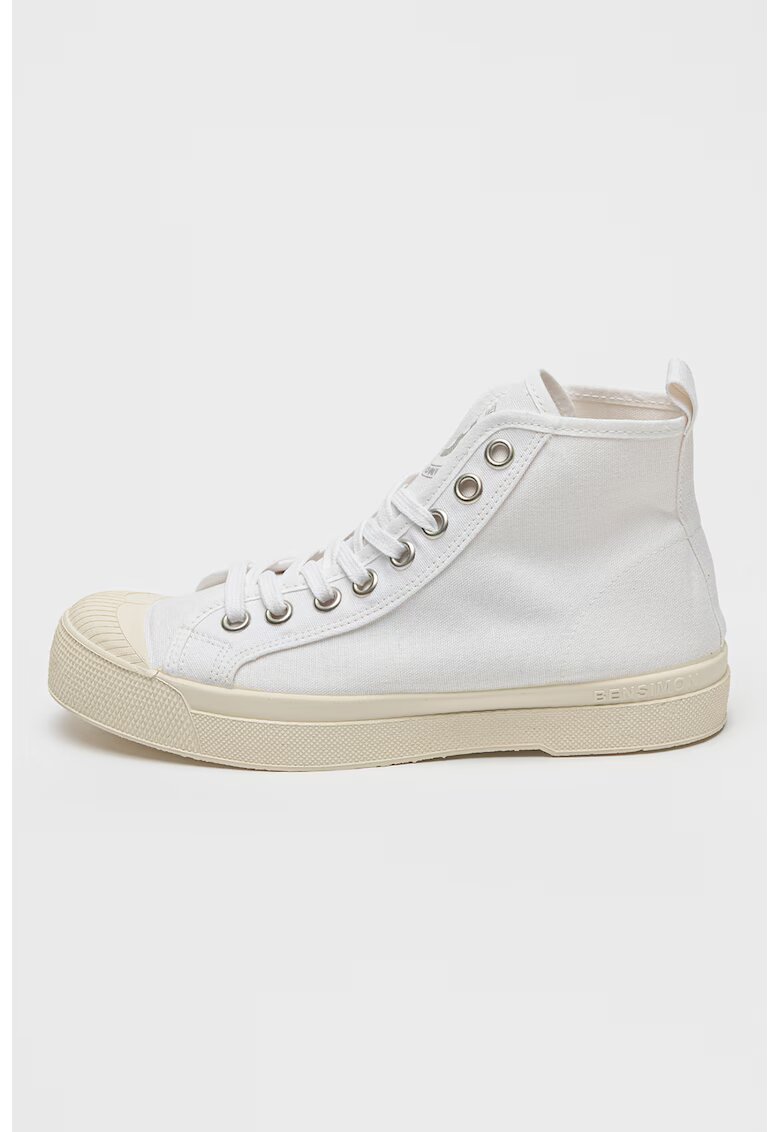 Bensimon Tenisi high-top cu varf intarit Stella - Alb