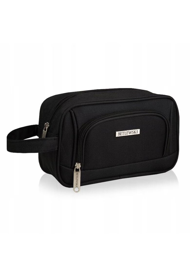 Betlewski Geanta cosmetica pentru barbati impermeabila sbt-05 neagra