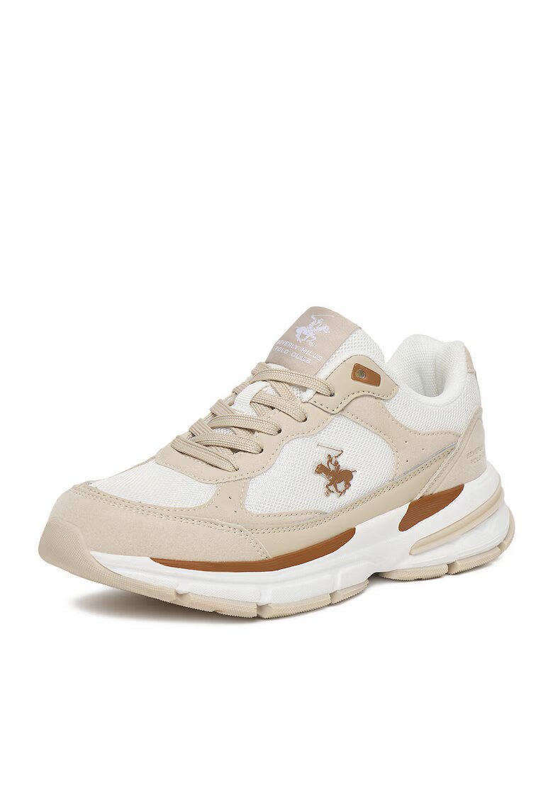 Beverly Hills Polo Club Pantofi sport dama - AW25-3C014-1 - alb/bej - tesatura