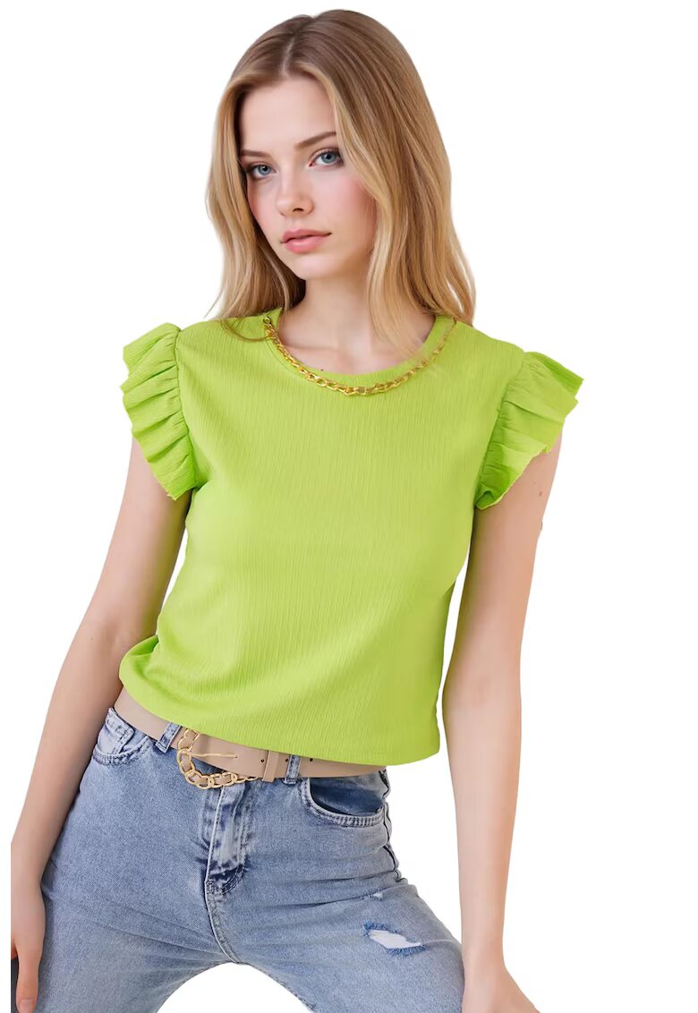 Big Dart Tricou HiCCUP pentru dama - Poliester/Lycra - Verde - Verde