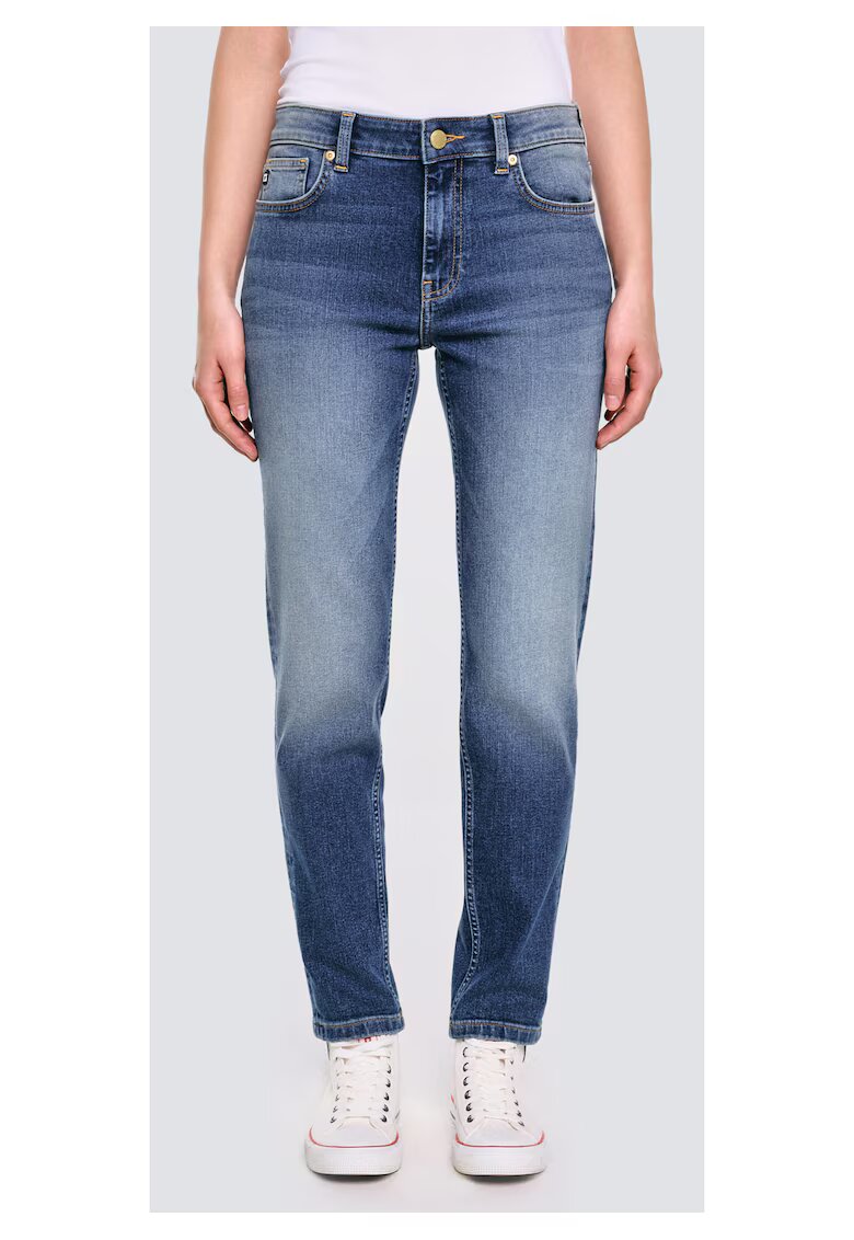 Big Star Blugi dama - talie normala - denim - 5 buzunare
