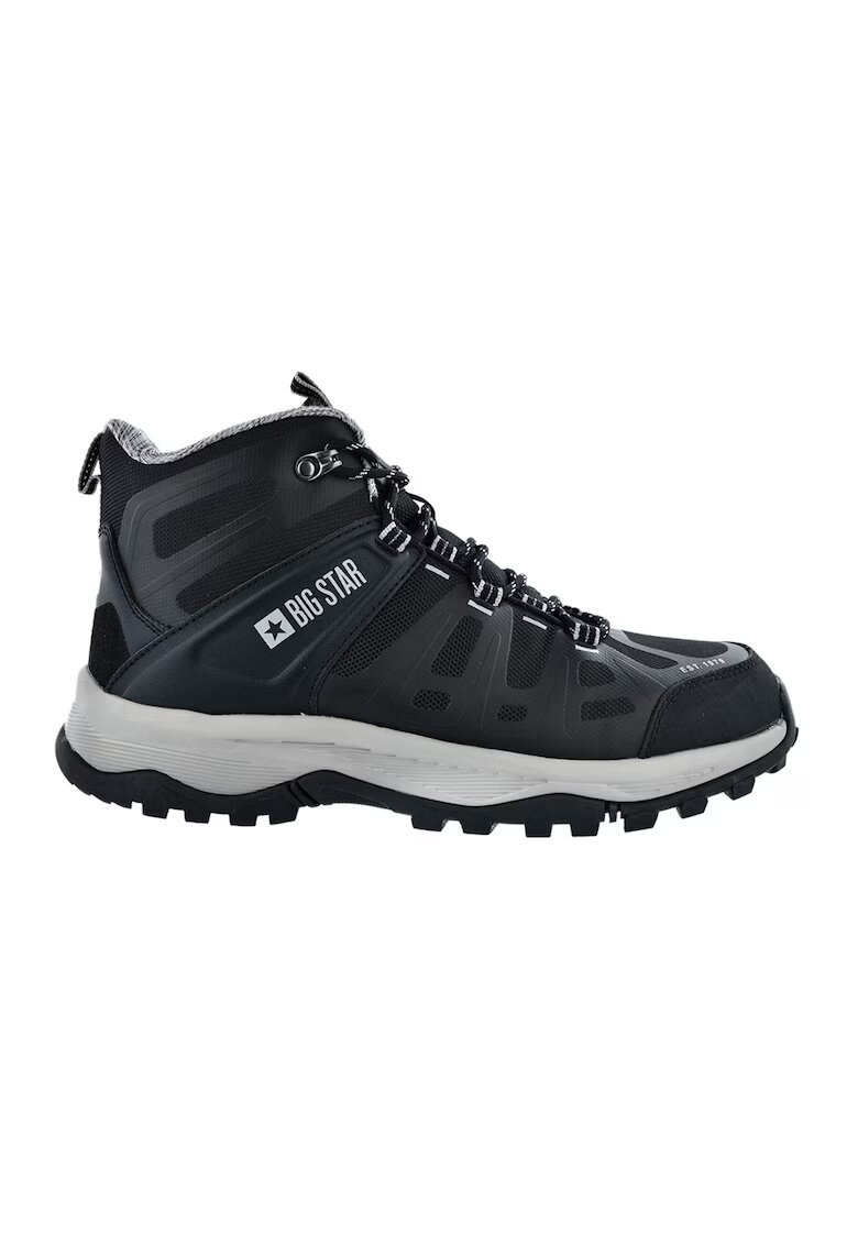 Big Star Ghete cu insertii textile - Negru