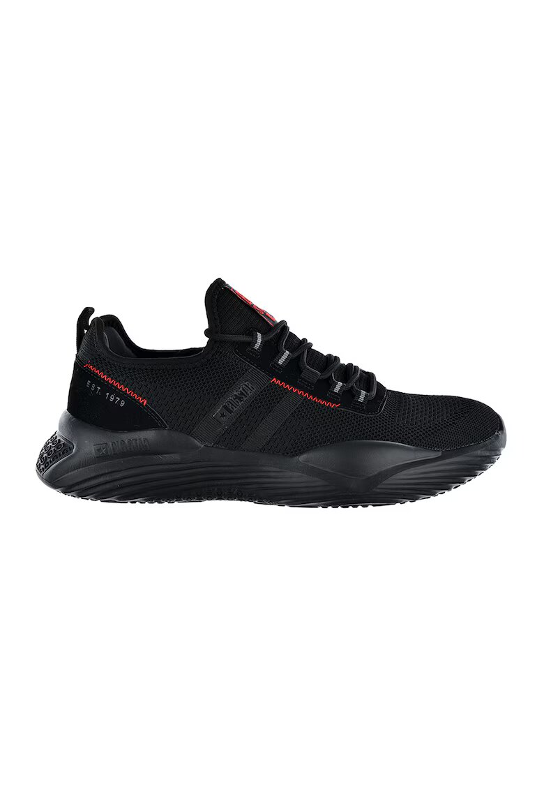 Big Star Pantofi sport slip-on de plasa - Negru