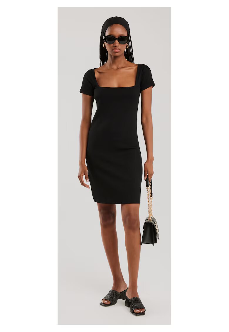 Big Star Rochie bodycon cu decolteu patrat Felice -