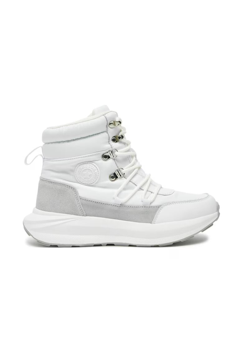 BIG STAR SHOES Botine dama - 73206 - Piele naturala - Alb