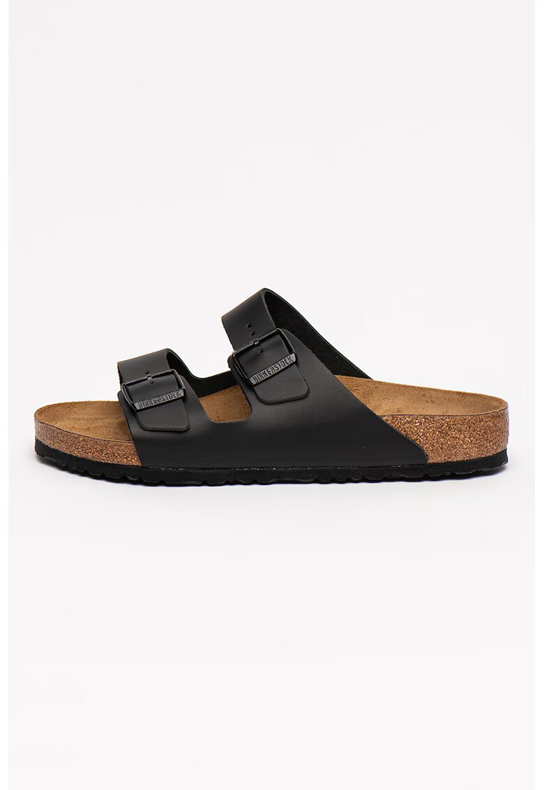 Birkenstock Papuci regular fit de piele cu catarama Arizona