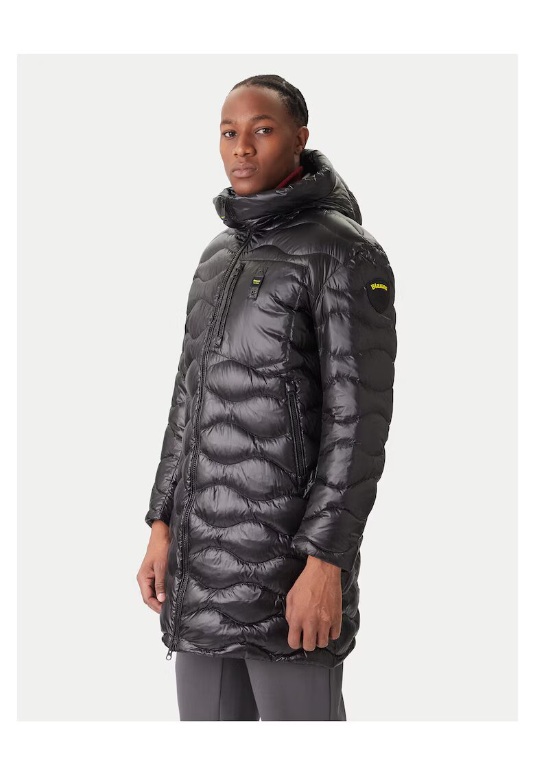 Blauer Geaca de puf barbati negru - fabricata din material usor