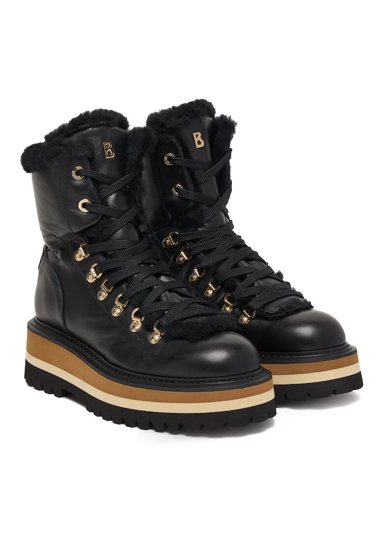 BOGNER Ghete dama 225441 - Piele naturala - Negru