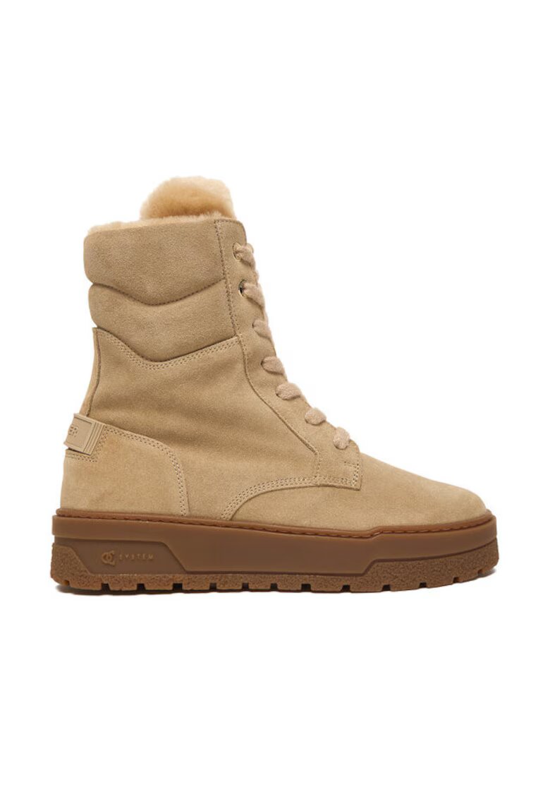 BOGNER Ghete dama 2254636 - Piele naturala - Maro
