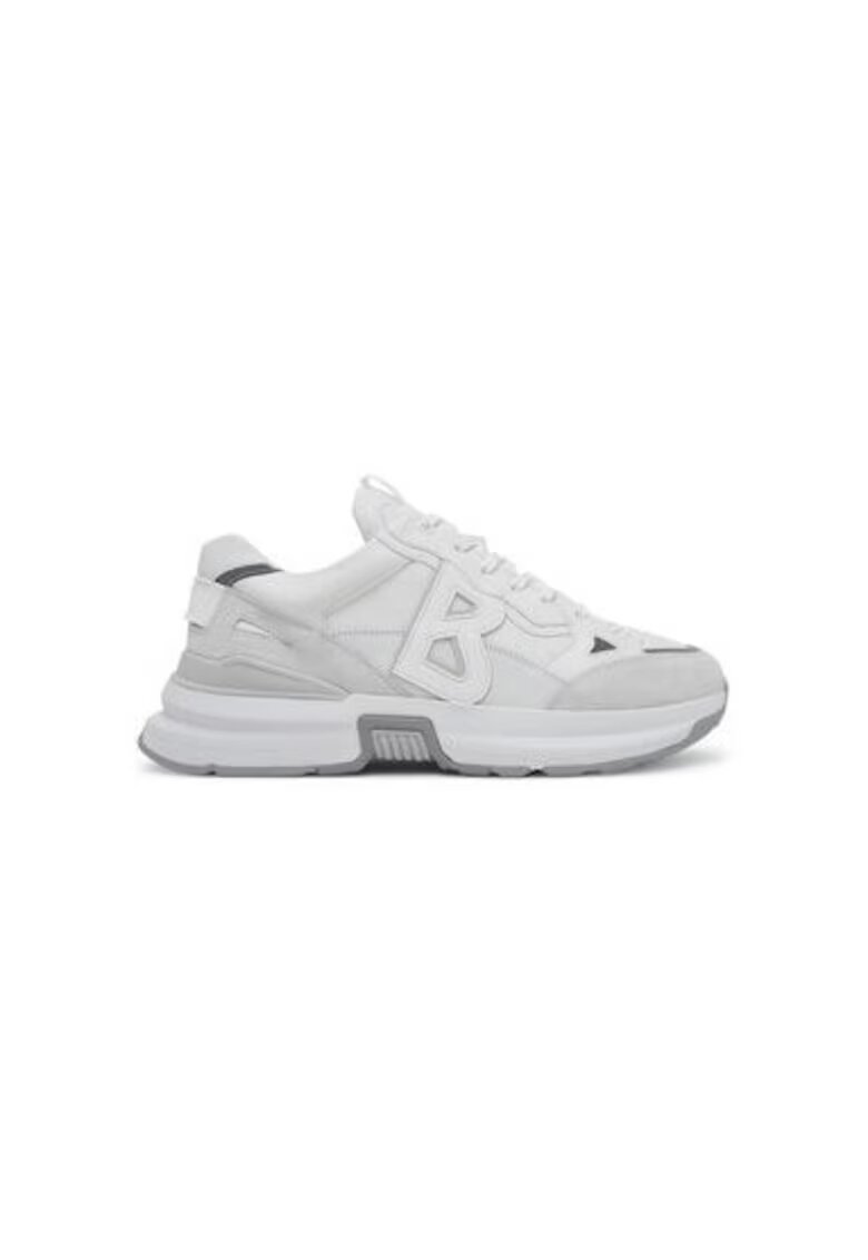 BOGNER Pantofi sport barbati - 12522505 - Piele naturala - Alb