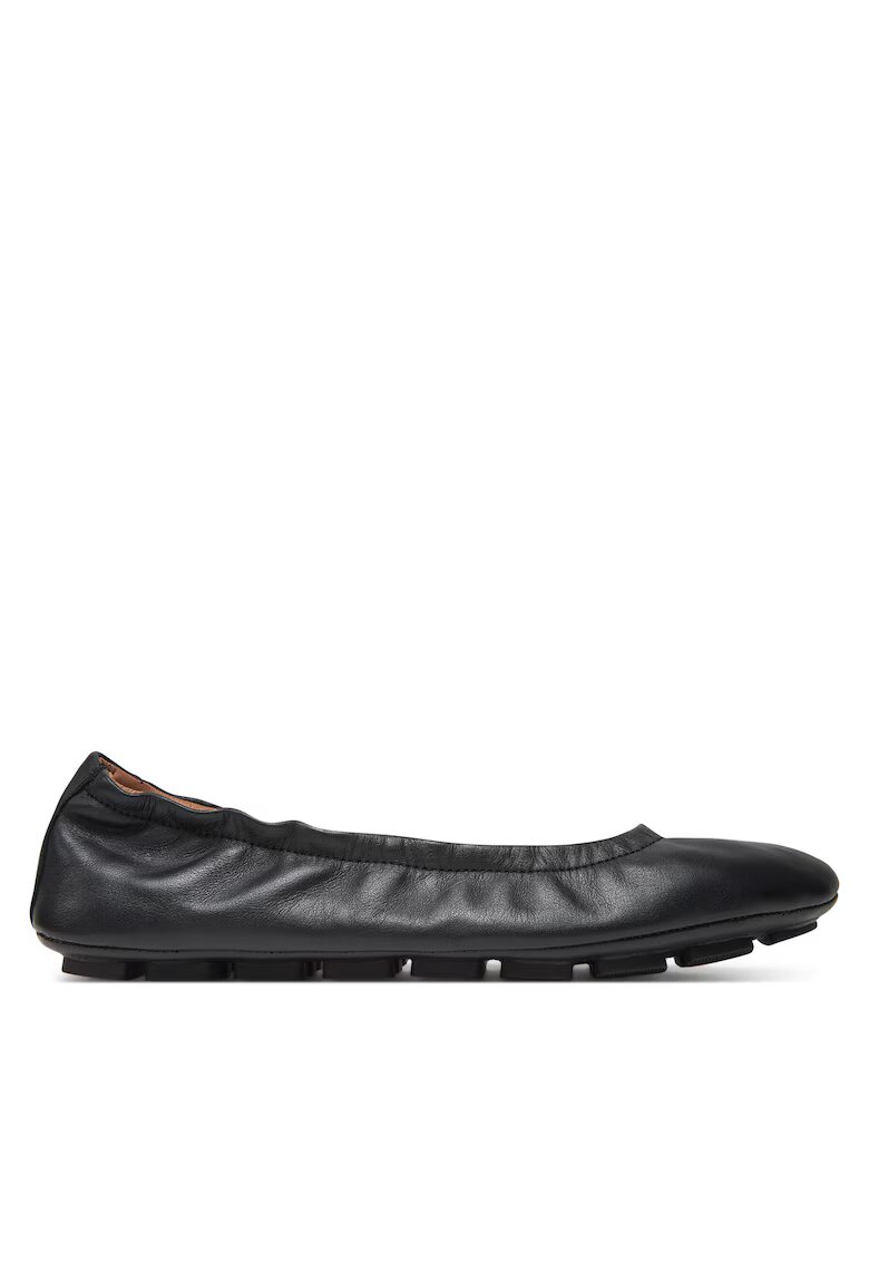 BOSS Balerini dama Roxanne - piele naturala - negru