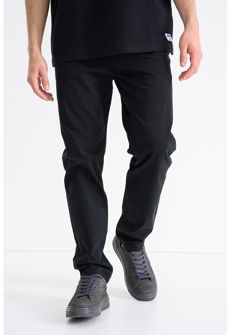 BOSS Blugi slim fit Delaware - Negru