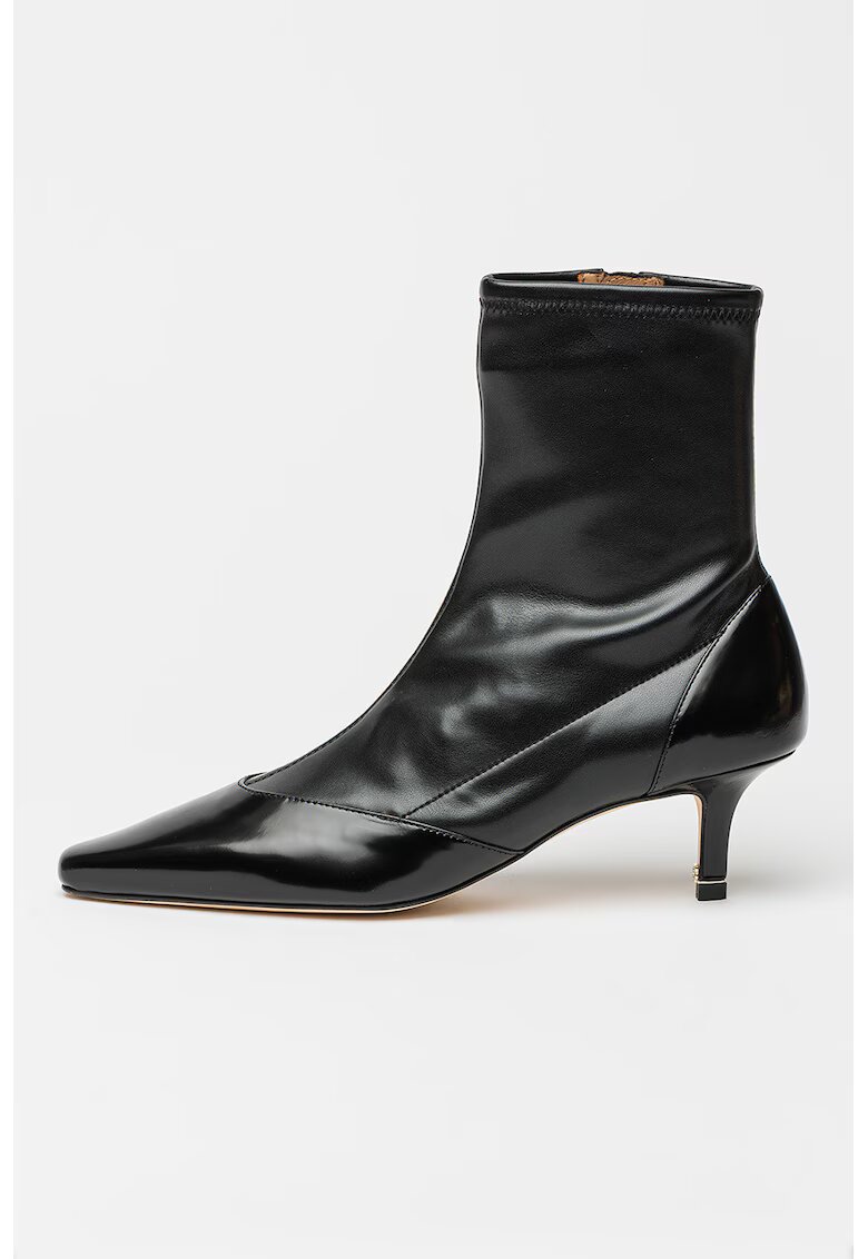 BOSS Botine cu varf ascutit Charlize - Negru