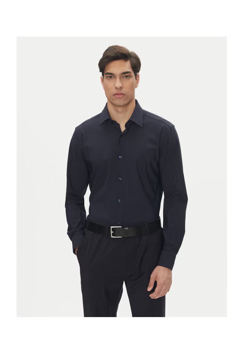 BOSS Camasa pentru barbati bleumarin