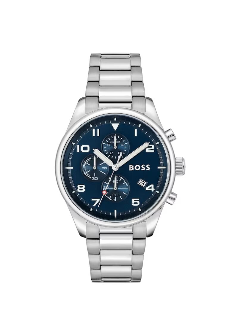BOSS Ceas quartz Argintiu - 65499 - Albastru