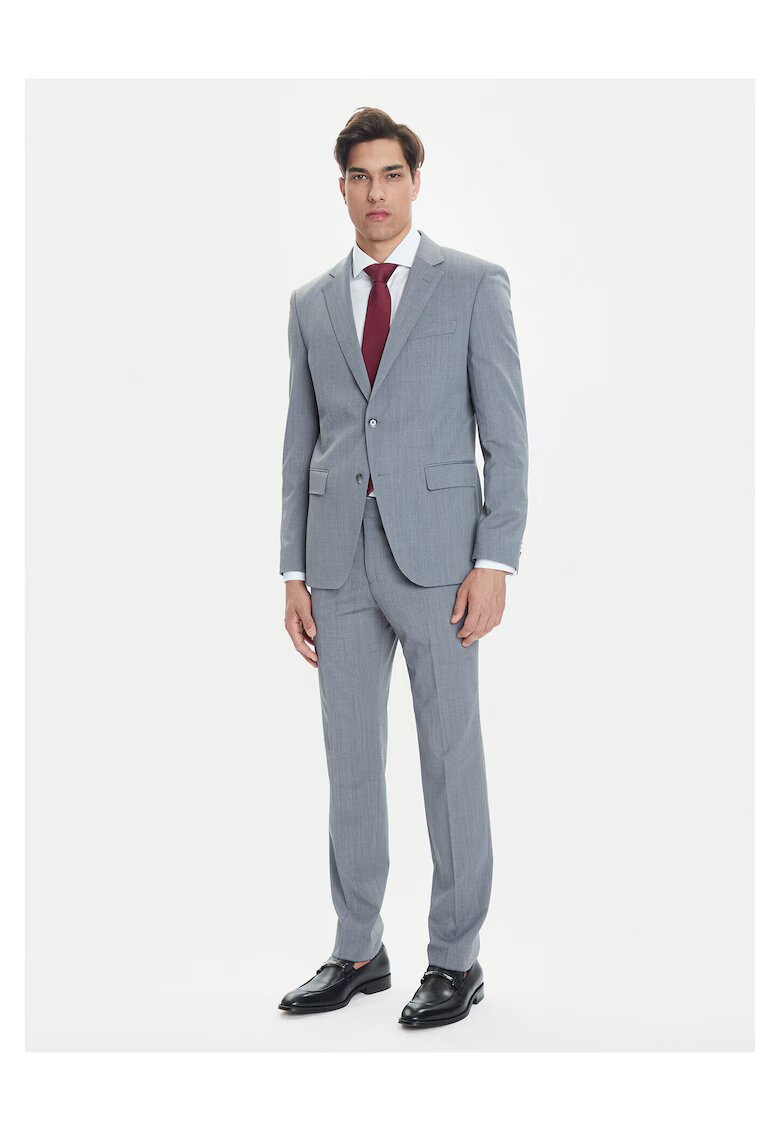 BOSS Costum barbatesc gri