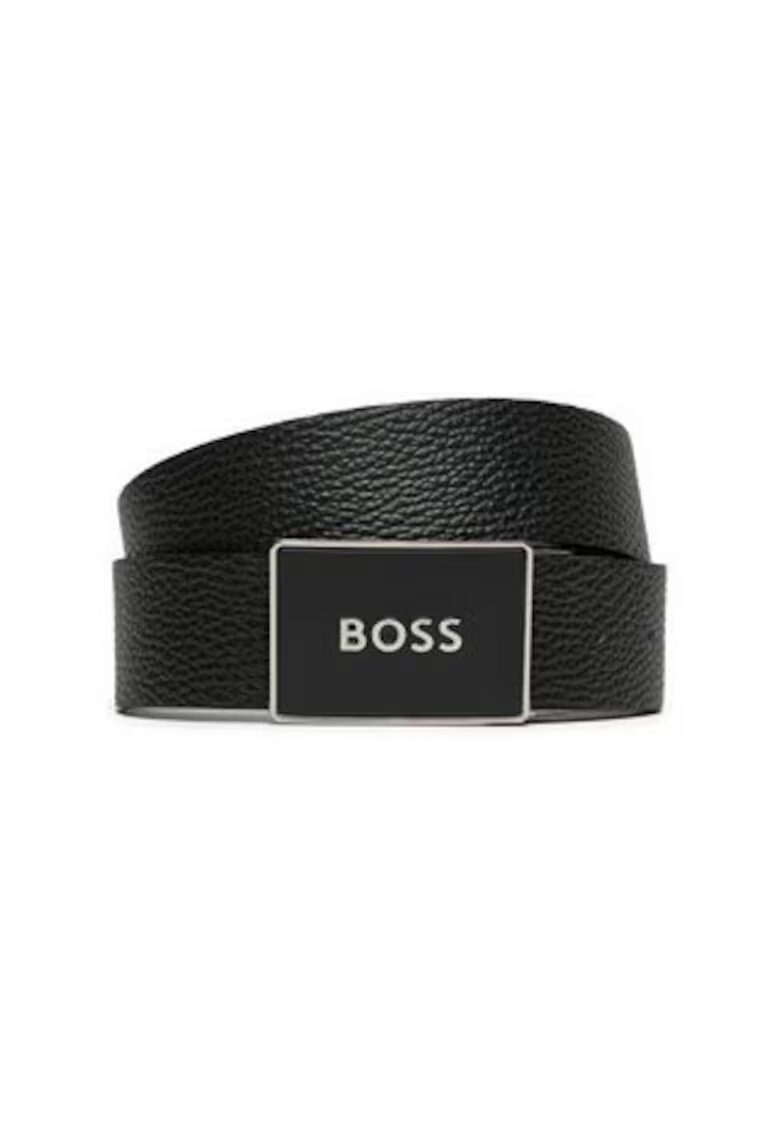 BOSS Curea barbati 50529690 - Sintetic - Negru -