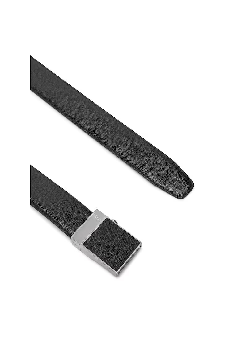 BOSS Curea barbati din piele naturala Black 001 50522766 meskie