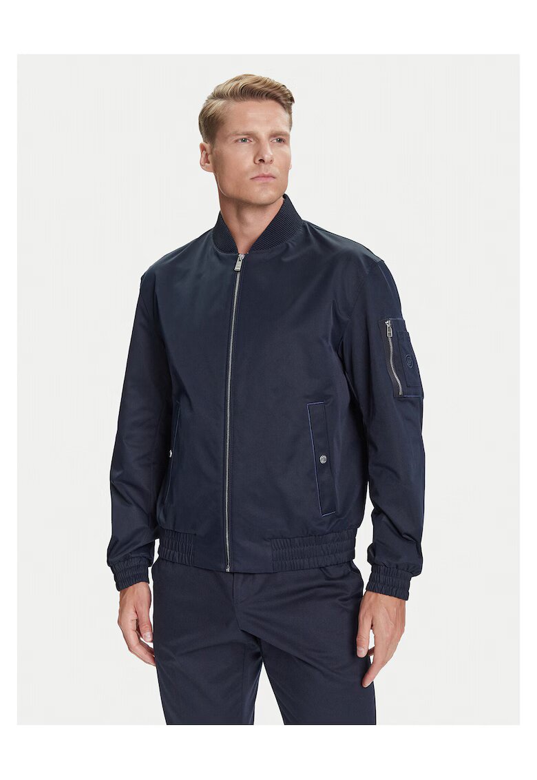 BOSS Geaca bomber barbati bleumarin