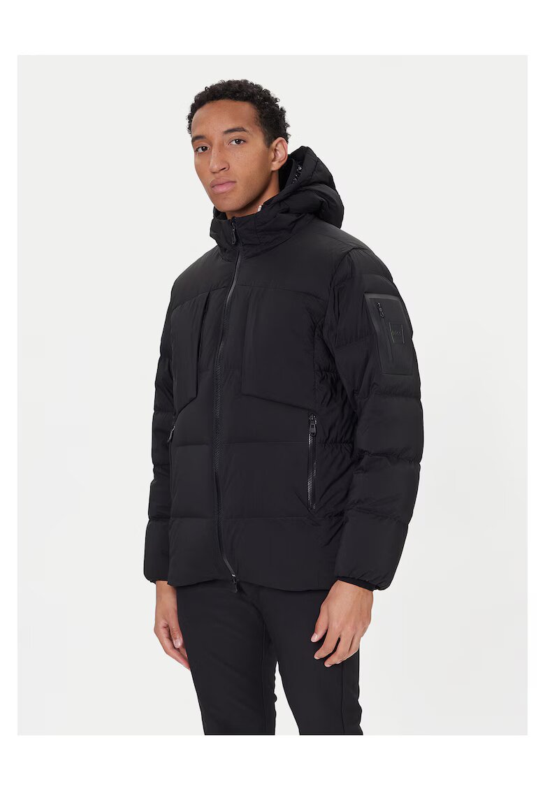 BOSS Geaca de puf barbati neagra
