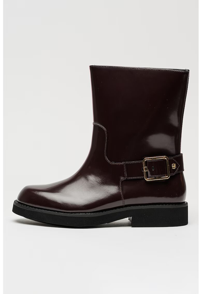 BOSS Ghete de piele Eleri - Violet tyrian