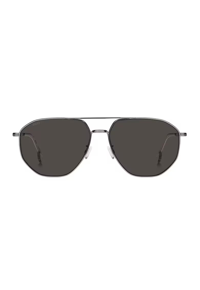 BOSS Ochelari de soare aviator cu lentile uni - Argintiu