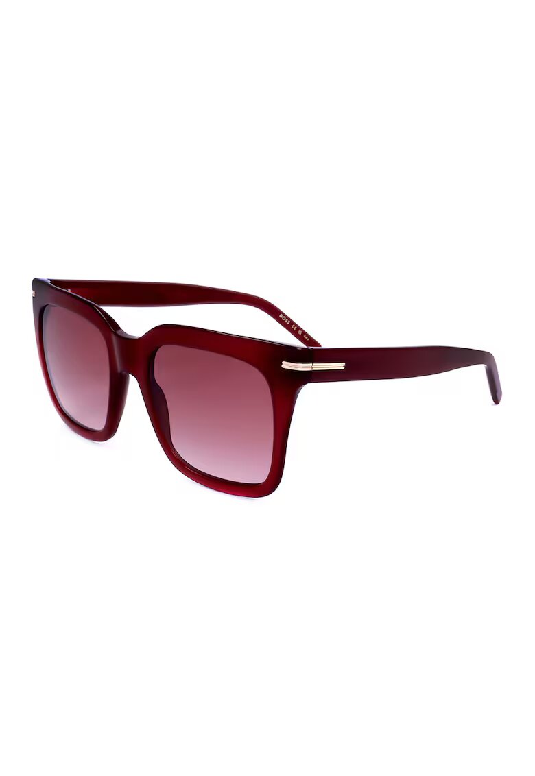 BOSS Ochelari de soare butterfly cu lentile in degrade - Visiniu