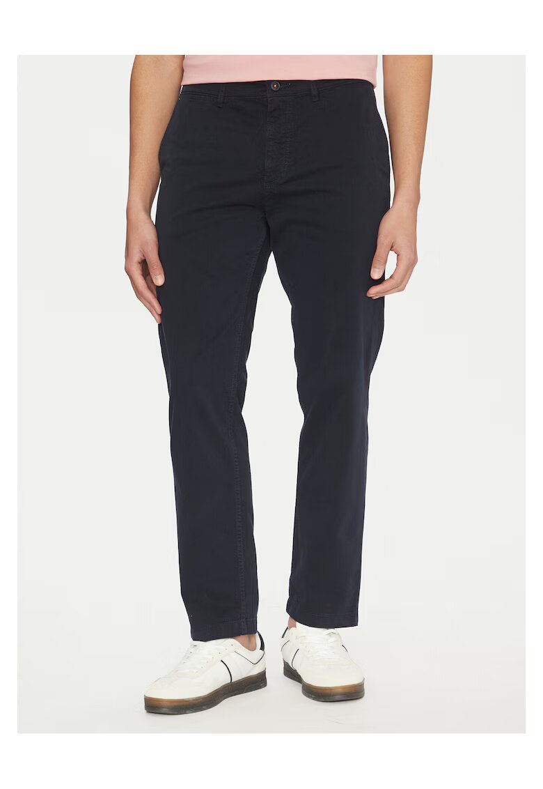 BOSS Pantaloni barbati bleumarin -