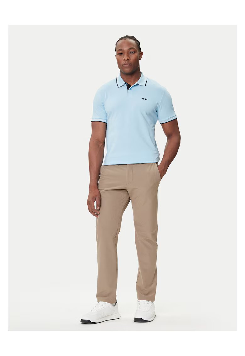 BOSS Pantaloni barbati culoare bej