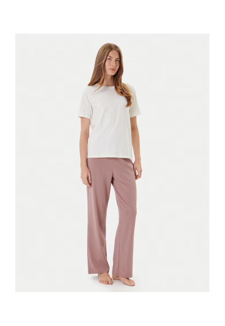 BOSS Pantaloni de Pijama dama bej - moale