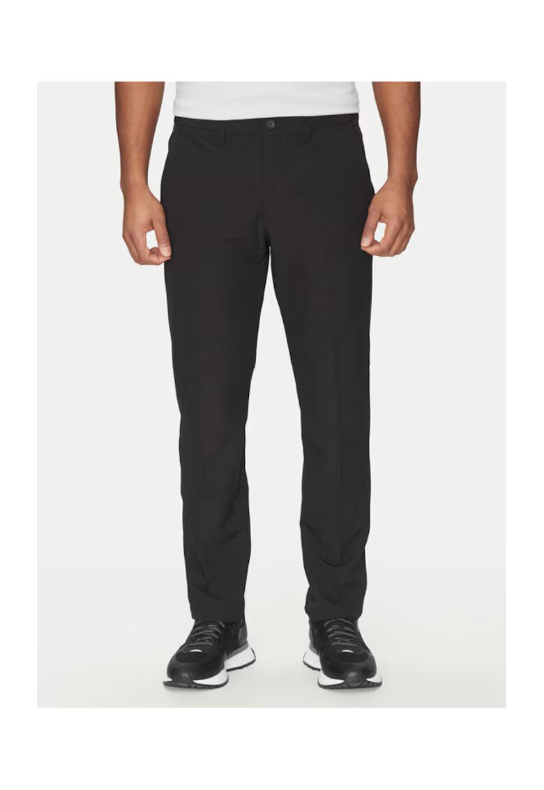 BOSS Pantaloni eleganti barbati negru