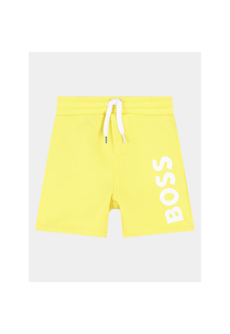BOSS Pantaloni scurti baieti - 303626969 - Bumbac - Galben - Galben