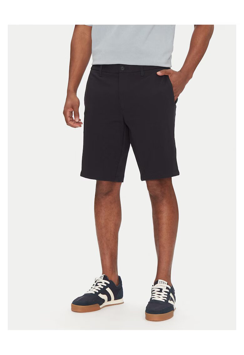 BOSS Pantaloni scurti barbatesti bleumarin
