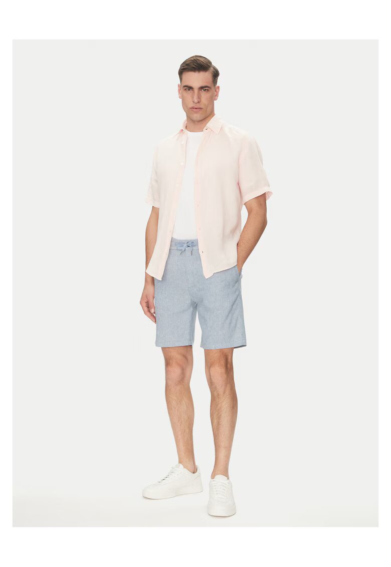 BOSS Pantaloni scurti barbati albastru