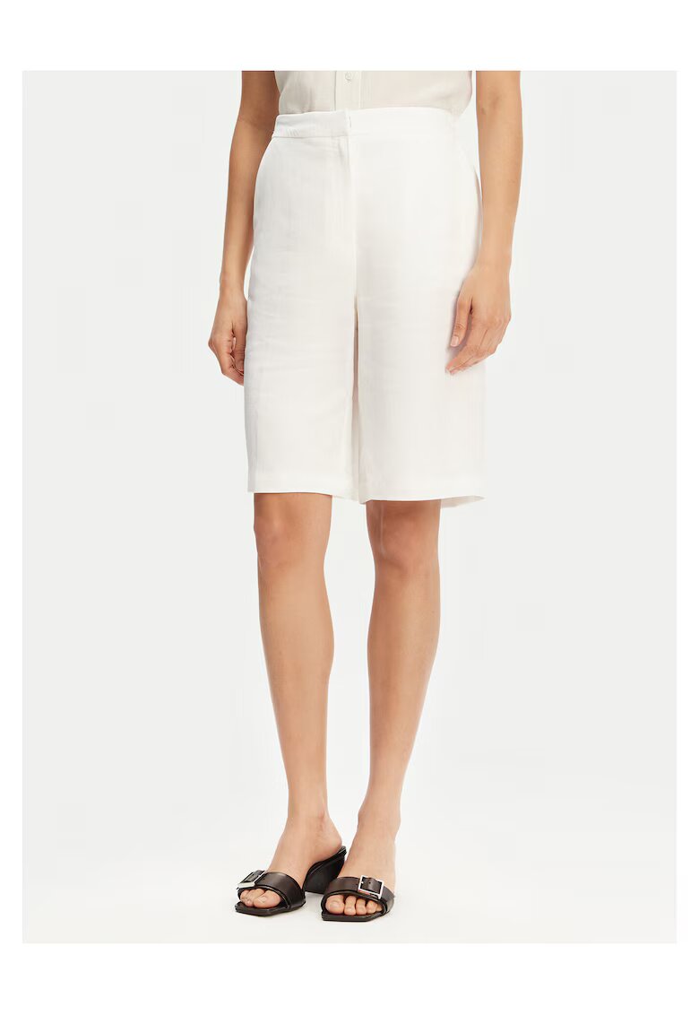 BOSS Pantaloni scurti dama albi