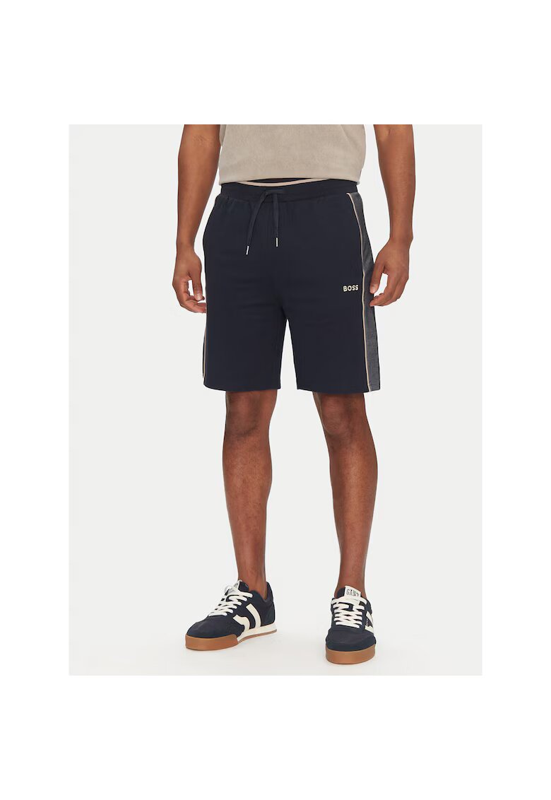 BOSS Pantaloni sport barbati bleumarin