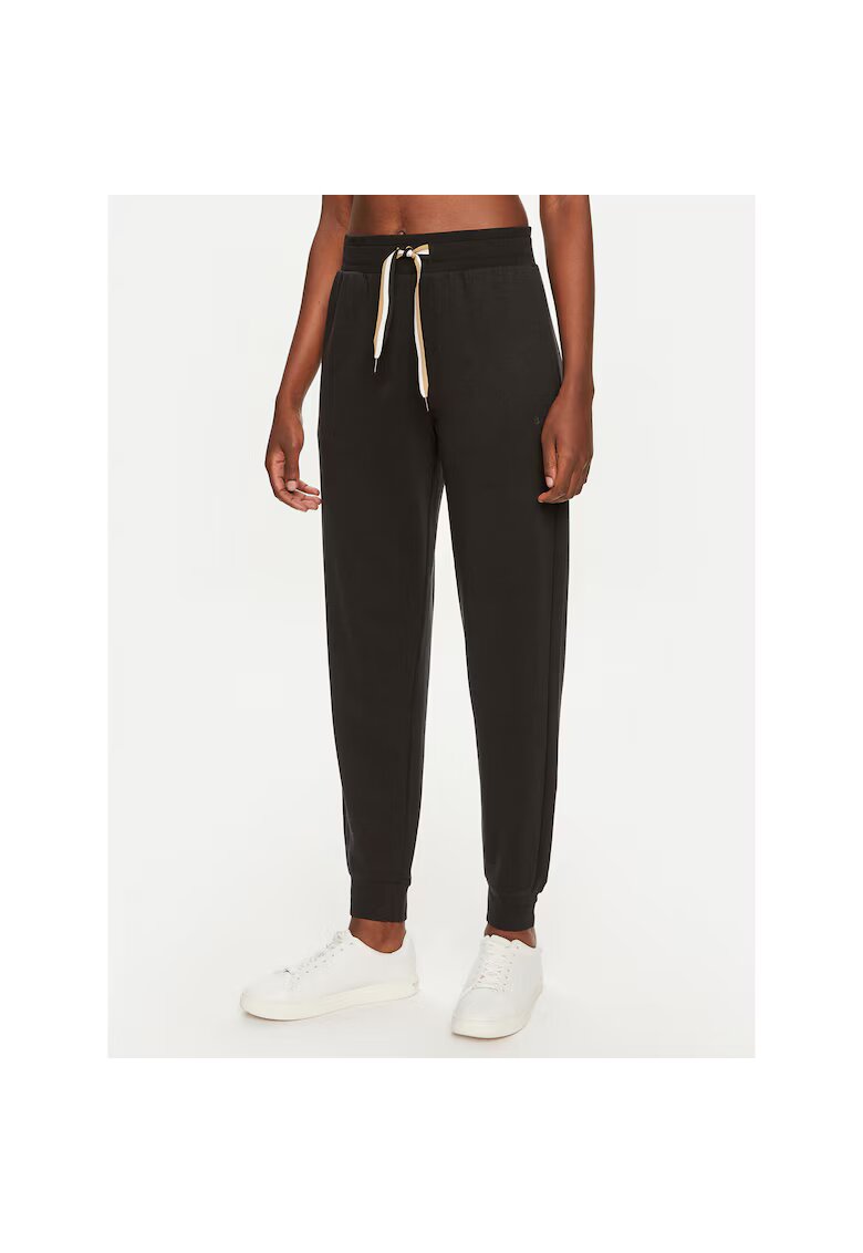 BOSS Pantaloni sport dama negru - trening -