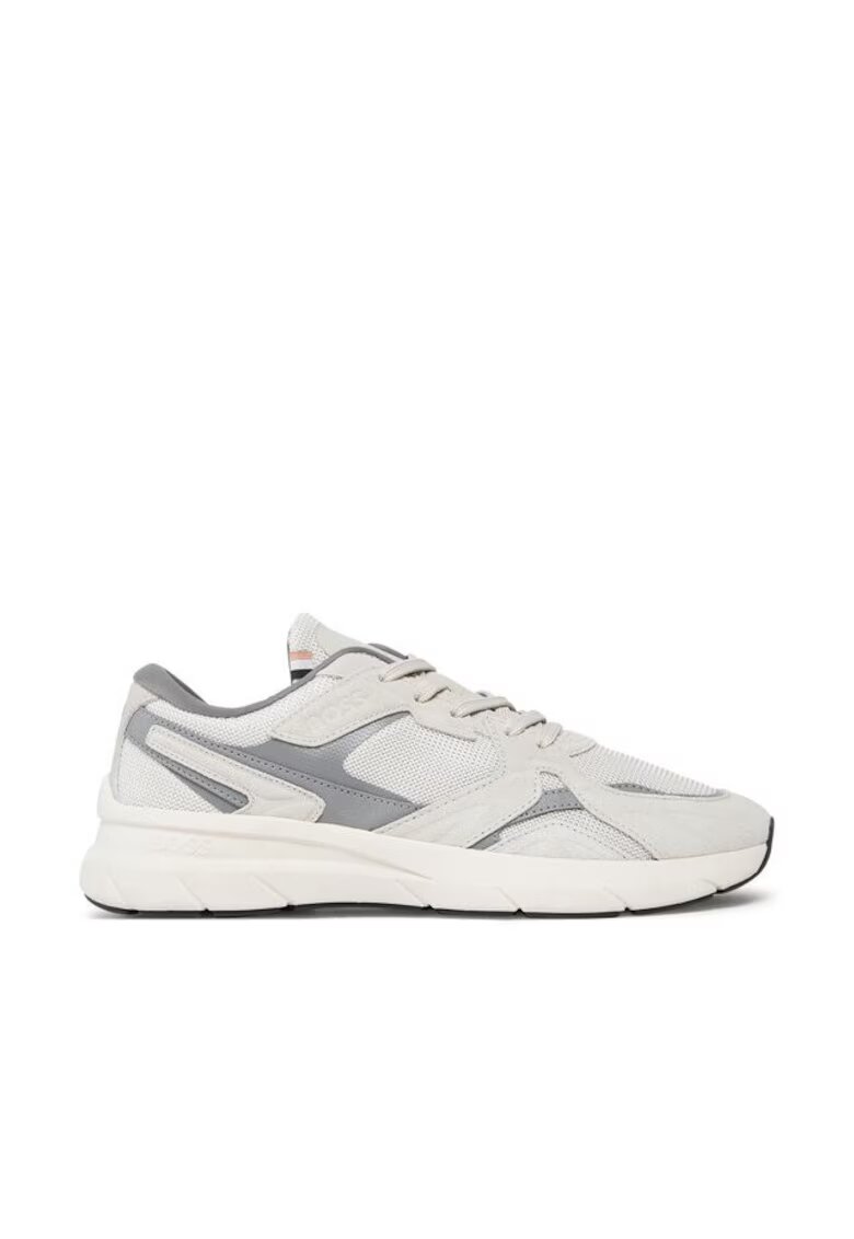 BOSS Pantofi sport barbati 302930135 - Piele naturala - Bej - Bej