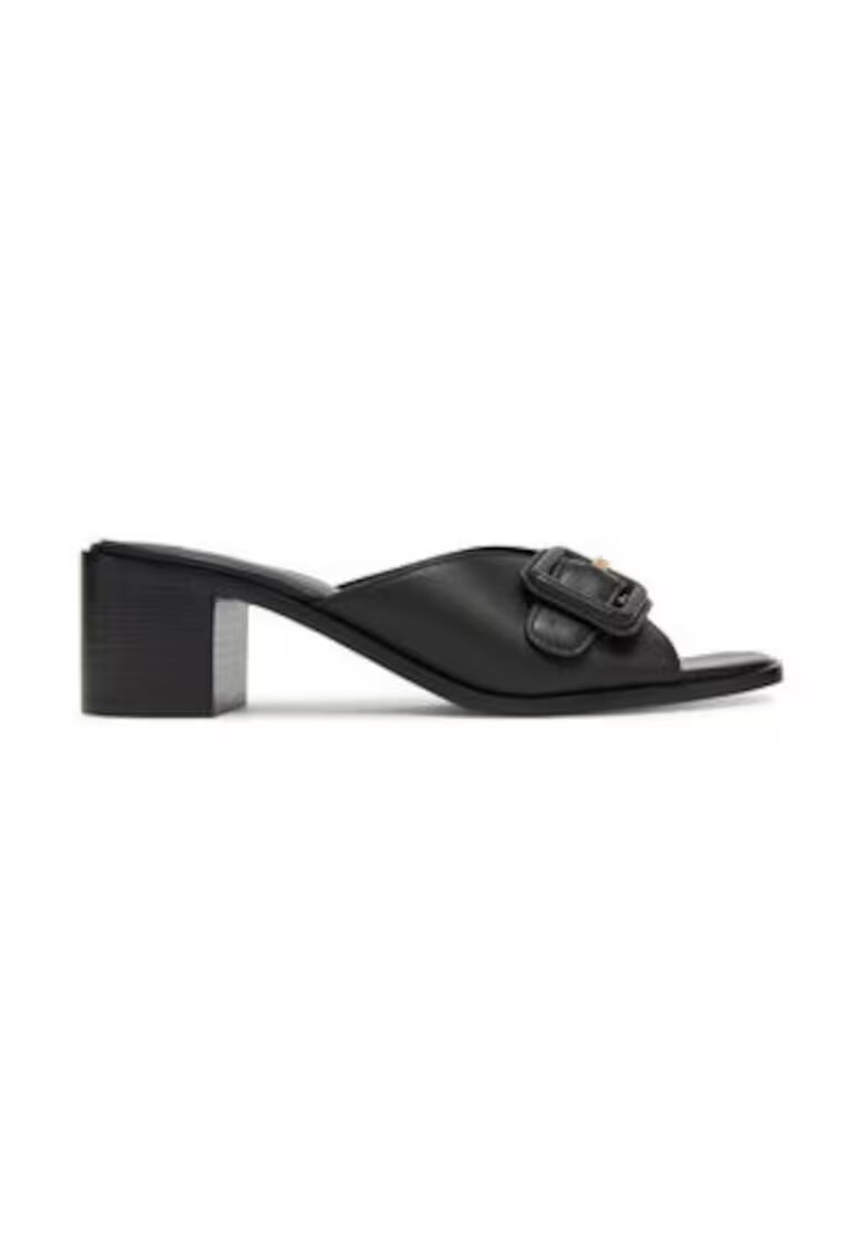 BOSS Papuci de piele cu toc Charlize