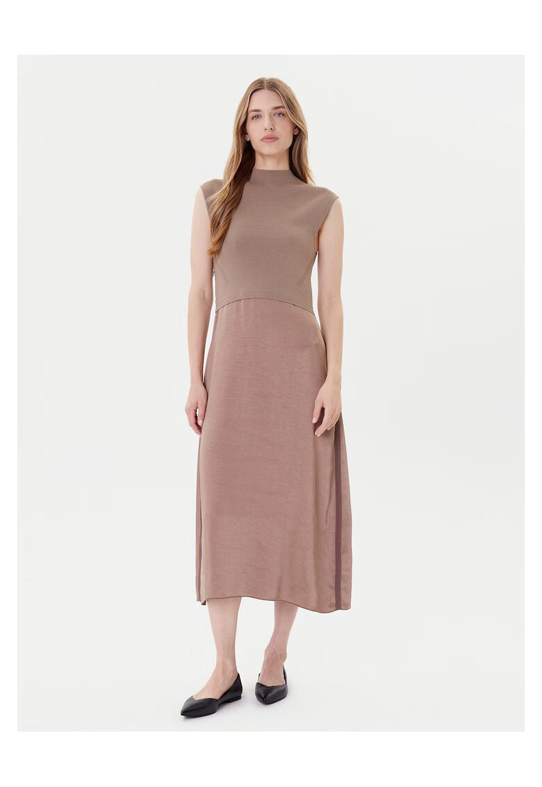 BOSS Rochie casual dama bej - moale