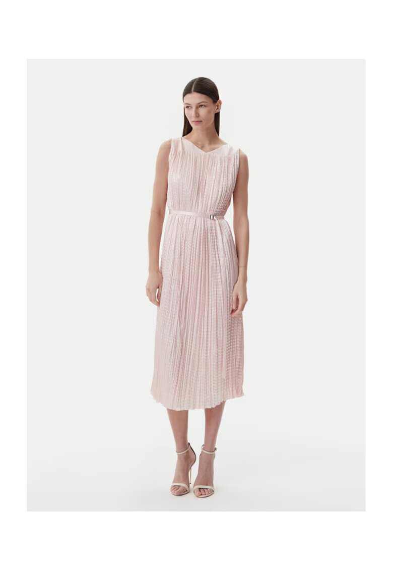 BOSS Rochie de seara dama roz