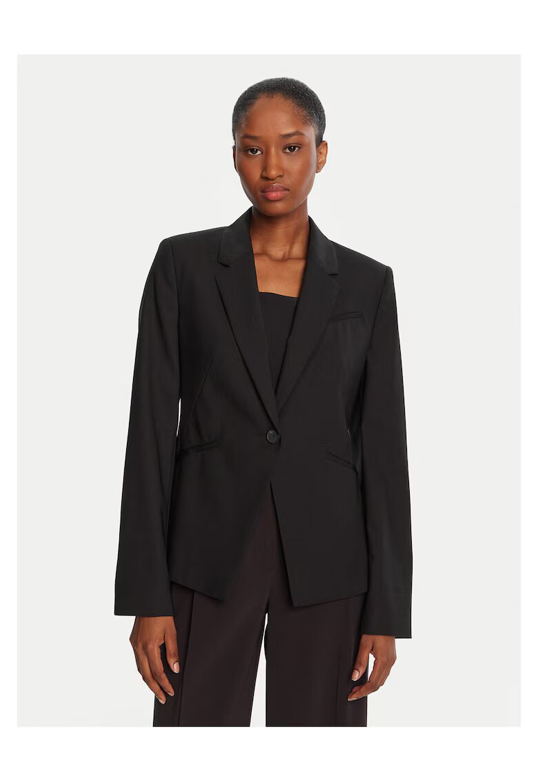 BOSS Sacou dama culoare neagra