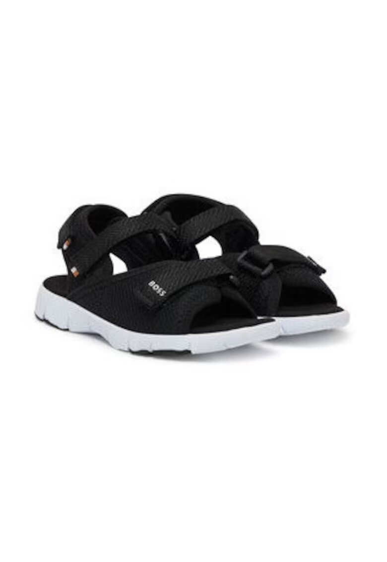 BOSS Sandale copii - negru - material textil