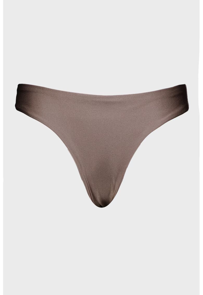 BOSS Slip cu model uni - Maro taupe
