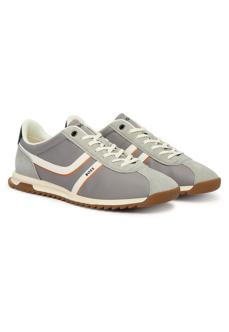 BOSS Tenisi barbati Gri - textil