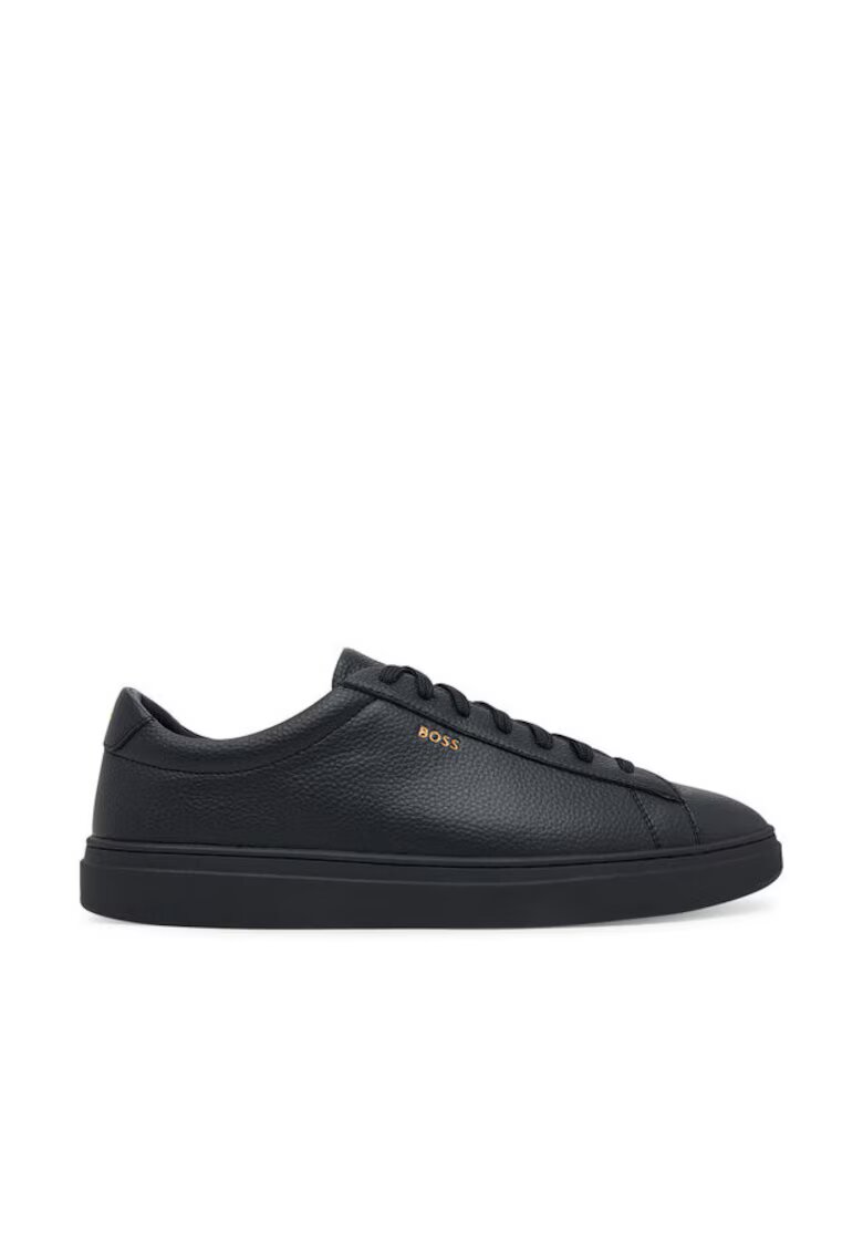 BOSS Tenisi barbati model 007 Kieran - piele naturala - negru - 50548716