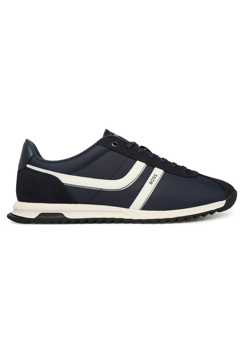 BOSS Tenisi barbati Zayn - textil - albastru inchis